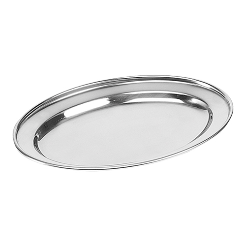 [DTH08466] schotel ovaal rvs 50 cm 18/10