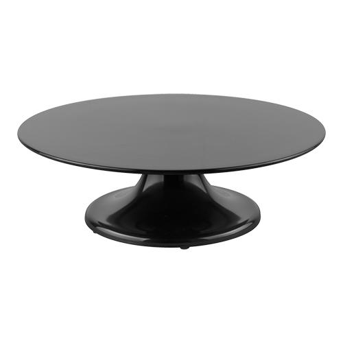[DTH08498] taartstandaard Ø32cm zwart