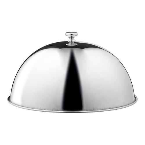 [DTH08511] cloche m/rvs sierknop 26cm