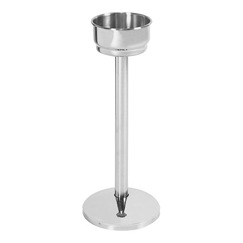 [DTH08615] wijnkoeler stand. rvs H 67.5cm