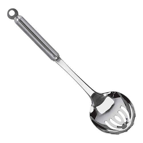 [DTH08834] serveerlepel perf.rvs 26cm   H