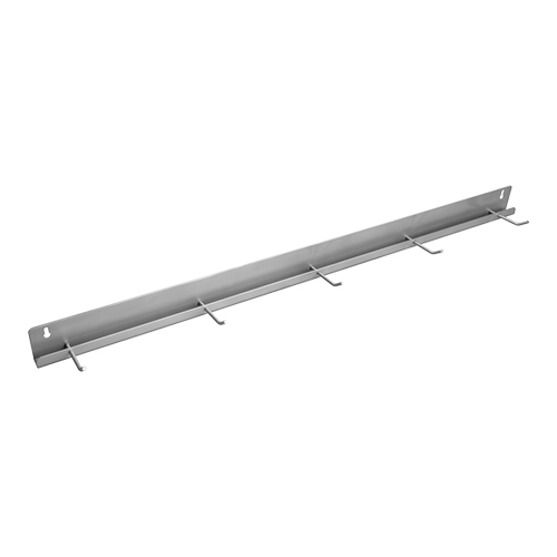 Ophangrek rvs 100cm 5 haken