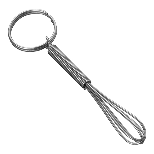 [DTH08971] sleutelhanger garde vernikkeld