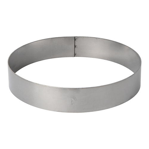 Taartringen 240mm rvs 782024