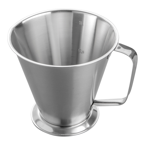 [DTH09336] Maatbeker rvs 1.0 lit.