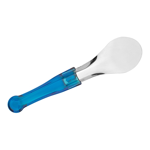 [DTH09490] ijsschep/spatel rvs-blauw