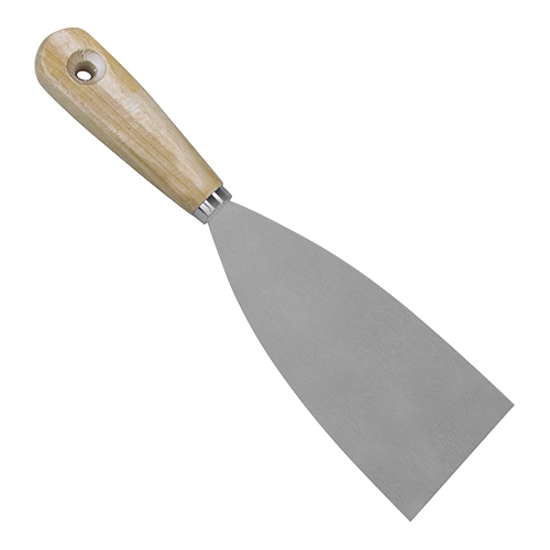 Plaatmes staal 8cm