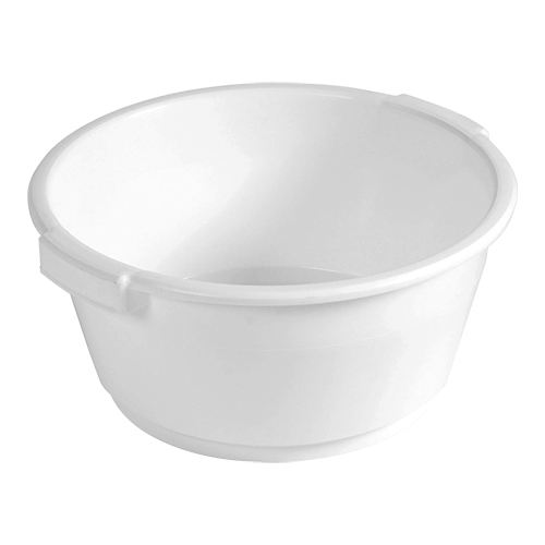 restbak wit Ø38 cm - 15 liter