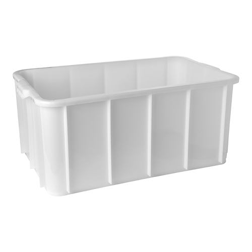 [DTH09976] stapelbak kunstst. wit  72 lit