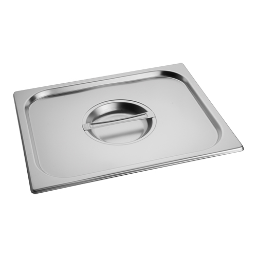 [DTH10066] GN deksel EMGA rvs z/lu 1/2