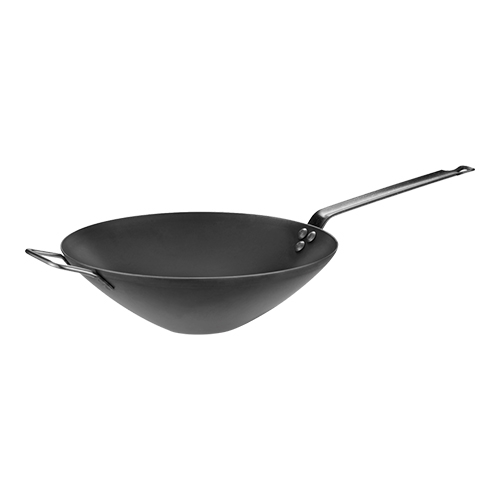 [DTH10355] wok plaatstaal 30cm