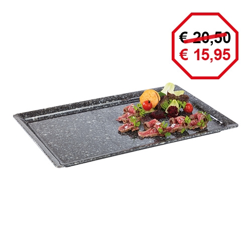 [DTH10718] Serveerplateau Graniet 2/4GN