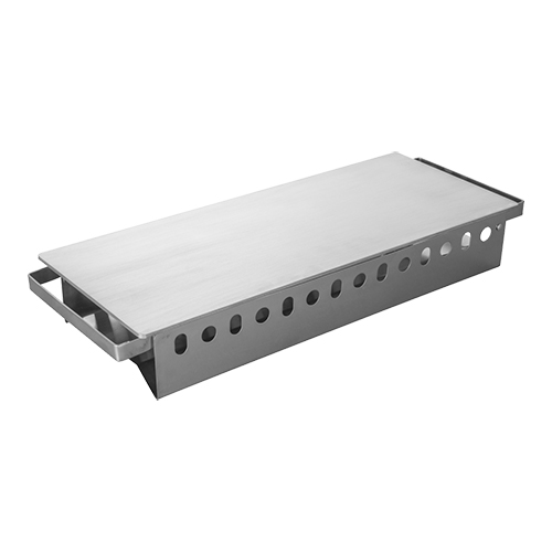 [DTH10833] Schotelwarmer 3 pits RVS/ALUM.