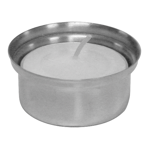 [DTH10834] waxinelicht houder RVS