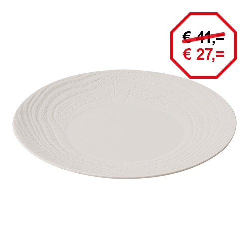 [DTH10848] bord 28,0cm Ivoire