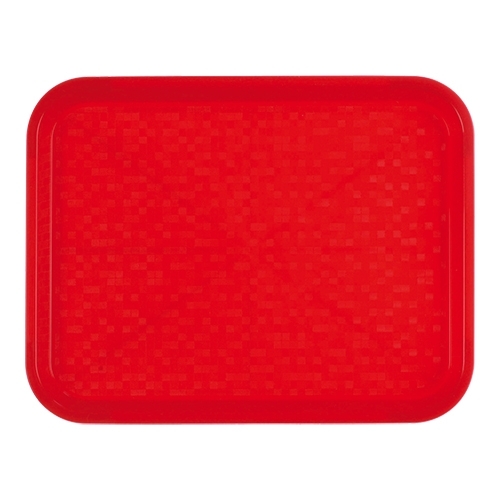[DTH11027] dienblad Rol-ex polyprop.rood