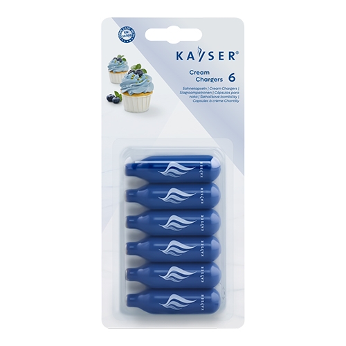 Slagroompatronen 6stks blister