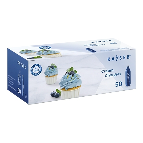 [DTH11070] Kayser - Slagroompatronen (50 stuks)