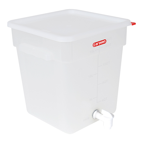 Dranken-container m/kraan 18L.