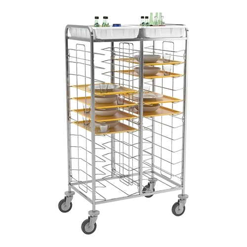 [DTH11582] dienblad/regaalwagen cap.2x12