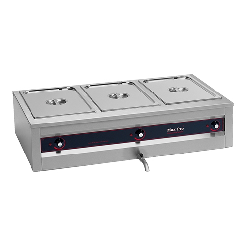 bain-marie MAX PRO 3x1/1-20cm