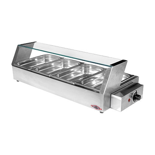 tafelbain-marie 4x1/3GN-40mm