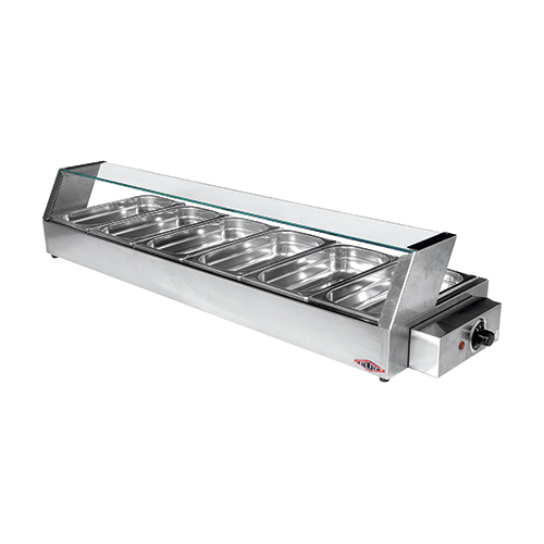 tafelbain-marie 6x1/3GN-40mm