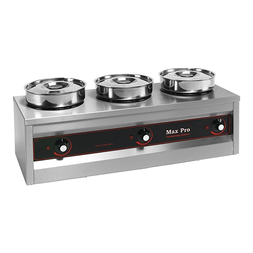 foodwarmer MAXPRO 3 potten