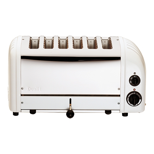 [DTH103814] broodrooster wit 6 d Dualit