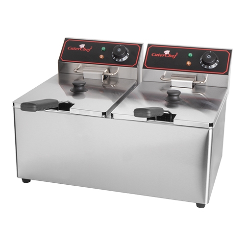 [DTH12101] friteuse CaterChef 2x8l.