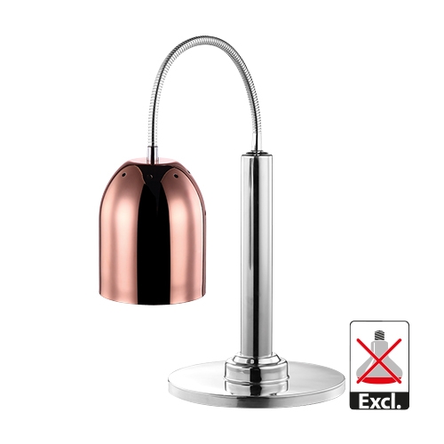 [DTH12917] warmh.lamp tafel-enkel-koper