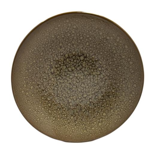 Bord Coup diep 25 cm cm Hazel Brown serie Moon porselijn