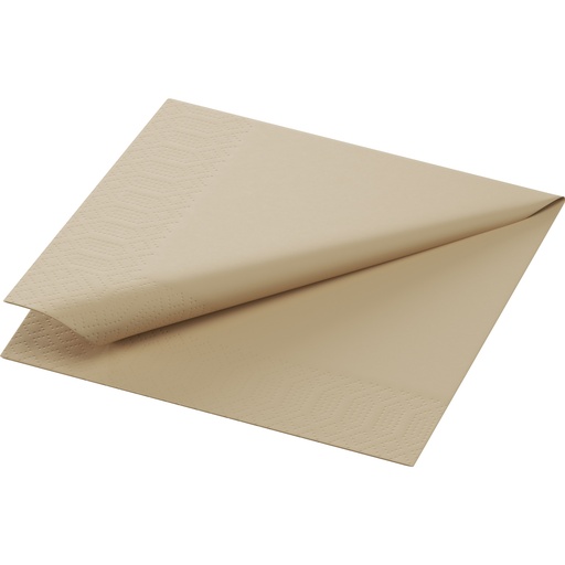 [DTH13388] Serv. 2-ply 24x24 cm natural brown, 2400 stuks