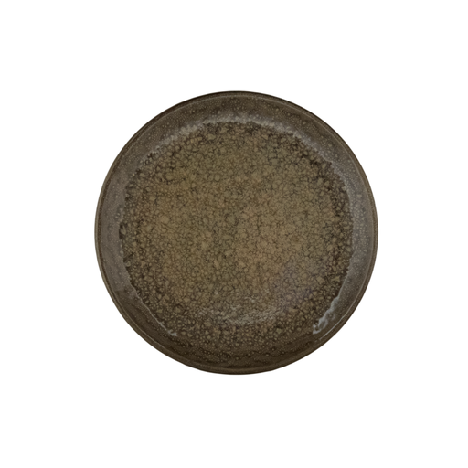 [DTH13546] Bord Coup vlak 19 cm Moon Hazel Brown