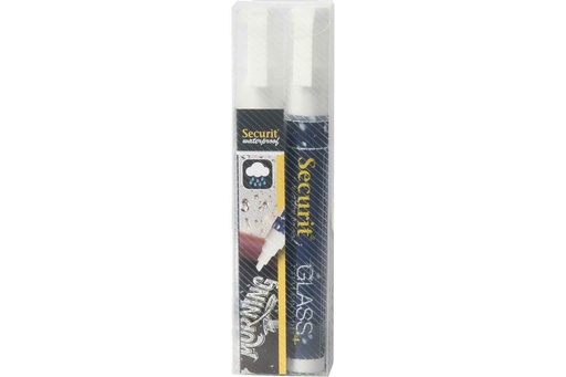 [DTH14336] KRIJTSTIFT SET2 WATERPROOF WIT