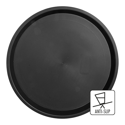[DTH24601] dienblad A.S. Ø36cm zwart