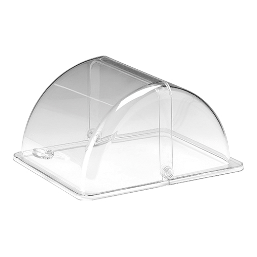[DTH24628] rolltop deksel 1/2GN Clear