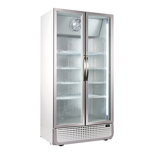 [DTH25157] koelkast 2-deurs 728L m/glas