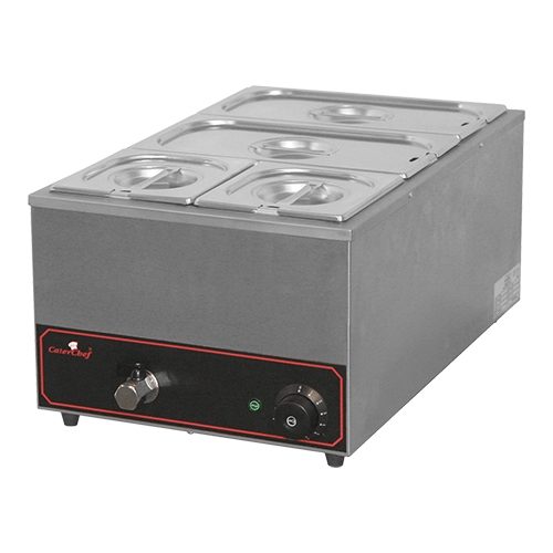 bain-marie 2x1/3+2x1/6GN-150mm