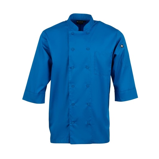 [DTH25776] Chef Works - Unisex koksbuis blauw L