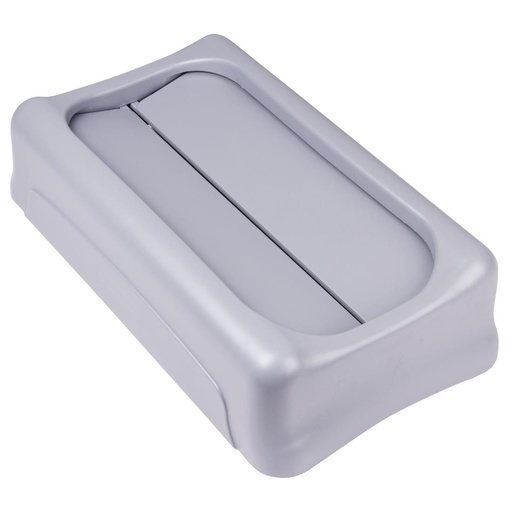 [DTH29463] Rubbermaid - Tuimeldeksel Slim Jim polyethyleen grijs