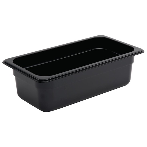 [DTH32804] Vogue polycarbonaat bak zwart GN1/3 100mm