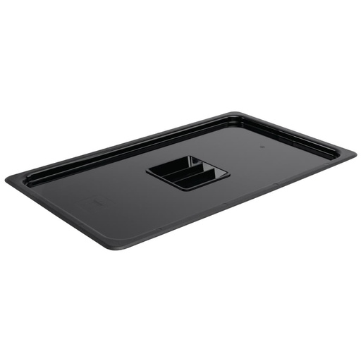 [DTH32814] Vogue - Polycarbonaat deksel zwart GN1/1