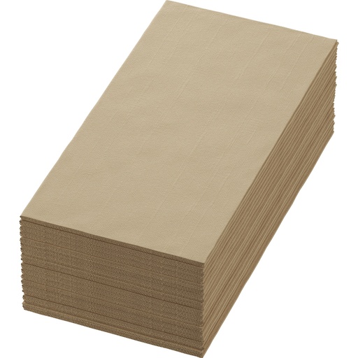 [DTH33384] Duni - Servet Bio Dunisoft naturelbruin (40 x 40 cm, 360 stuks)