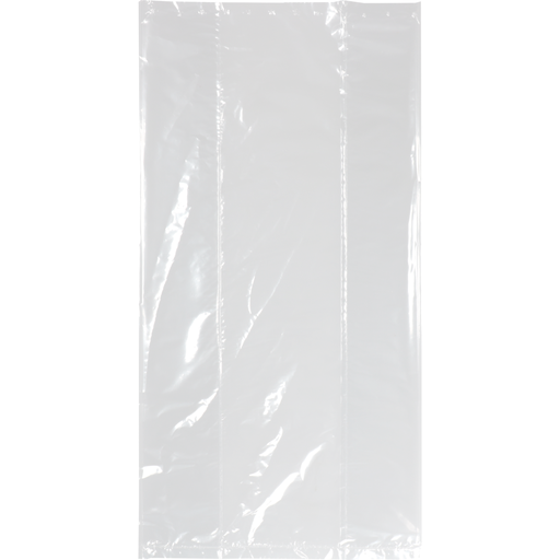 [DTH33596] Zak, Zijvouwzak, lDPE, 16/ 5x35cm, 18my, transparant, 1000 stuks